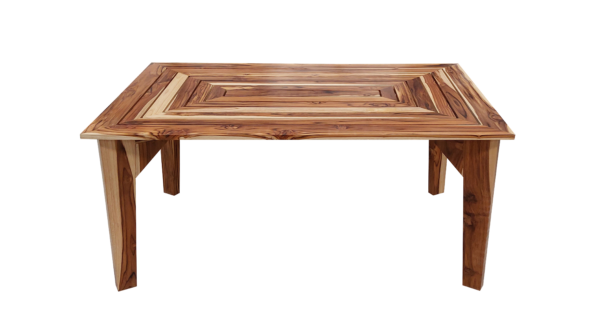 Mesa Rectangular Parota Frente