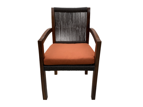 Comedor Silla Parota Naranja