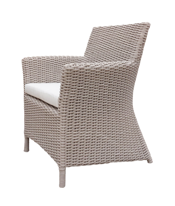 Silla Blanca tejido Perspectiva