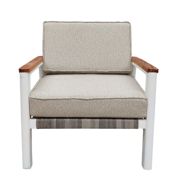 Silla California Blanca Frente