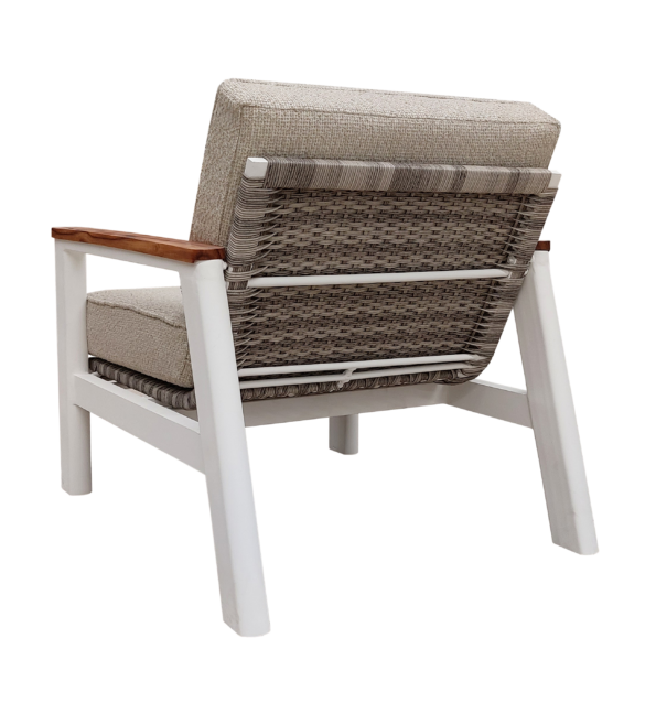 Silla California Blanca Perspectiva