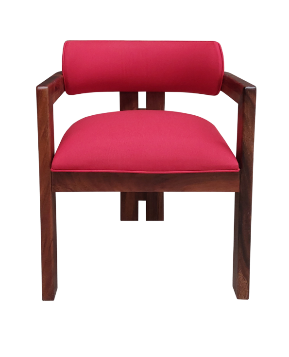 Silla Dubai Roja Frente