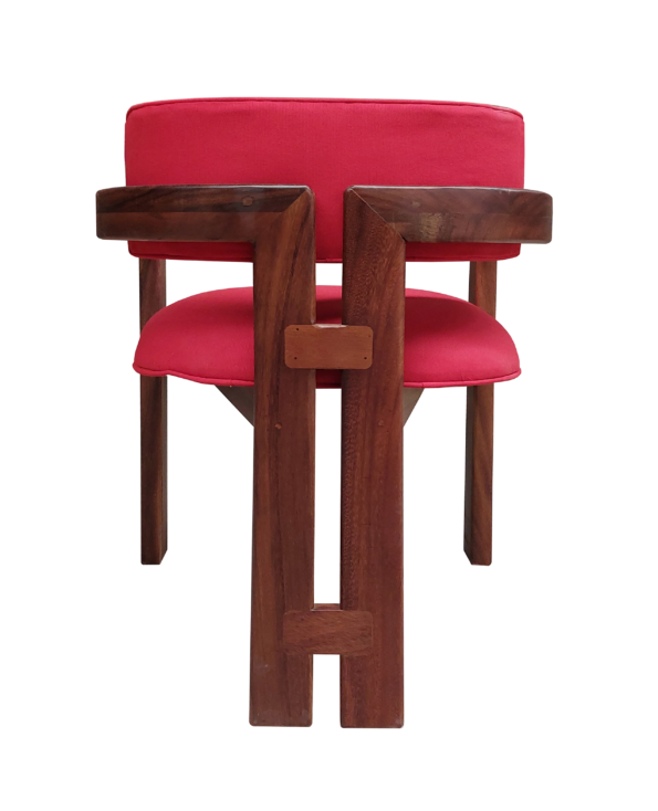 Silla Dubai Roja Posterior
