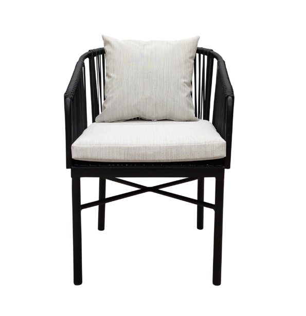 Silla Nueva Negra Frente