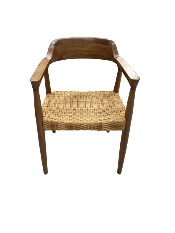 Silla Parota Cafe Trigo Frente