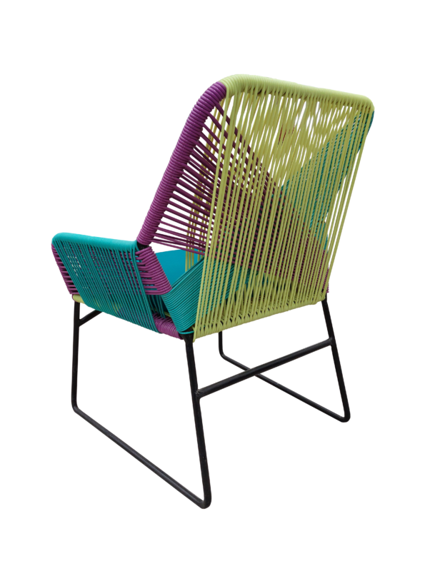 Silla Colores Perspectiva Trasera